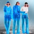 thumbnail image 2 of CIYISON Disposable Raincoat Rain Pants Waterproof Rain Poncho for Outdoor Camping Hiking, 2 of 15