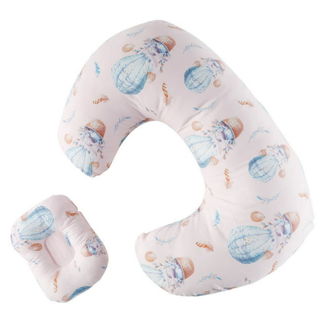 EGNMCR Ballons d'Eau, Ballons 4 en 1 Coussin de Pression Confortable Multifonction Coton Perlé Protection du Cou Coussin de Famille