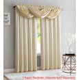thumbnail image 1 of Bridget Crushed Satin Window Panel, Beige, 52x84 Inches, 1 of 1