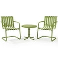 thumbnail image 1 of Crosley Gracie 3 Piece Metal Patio Conversation Set in Oasis Green, 1 of 2
