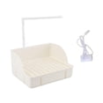 thumbnail image 3 of Baño automático para pájaros, bañera para loros, con circulación de agua, para periquitos y jilgueros. Blanco, 3 of 8