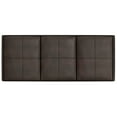 thumbnail image 6 of Avalon 42 inch Wide Contemporary Storage Ottoman in Distressed Brown Vegan Leather, 6 of 12