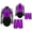 Purple, variant on Kids Girls Color Block Long Sleeve Leotard with Shorts Set Gymnastics Dance Unitards Biketards Dancewear Pink 12