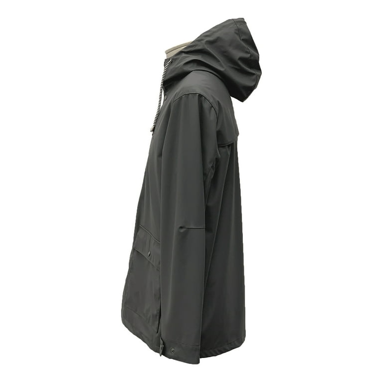 Izod men's true slicker rain clearance jacket