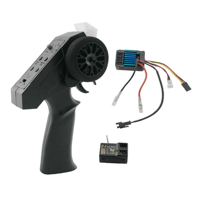 RC Car +50A ESC+receptor 2 canales Profesionales, RC y receptor, para modelos de rastreadores de escala 1/12 a escala 1/18