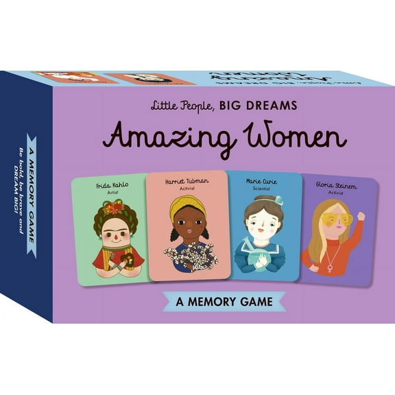 Little People, BIG DREAMS: Little People, BIG DREAMS Amazing Women Memory Game : A Memory Game (Cards)