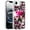 Eiffel Tower Leopard skin, variant on XPM for Apple iPhone 16e Phone Case, Fashion Beautiful Epoxy Design Hybrid Fashion Stylish TPU Protective, Shockproof Hybrid PC Cover for Apple iPhone 16 E (6.1") (Pink Floral)