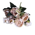 thumbnail image 4 of Flor de peonía artificial Toystoory de tacto real simulación 8 cabezas decoración café, 4 of 6