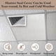 thumbnail image 5 of Cubierta para Ventilador de Ático, Aislante con Tiras Adhesivo de Nailon, Se Adapta A Ventiladores Hasta 99 X 140 cm para Toda Casa, Ventilación de Ático y Ventilación de Aire., 5 of 5