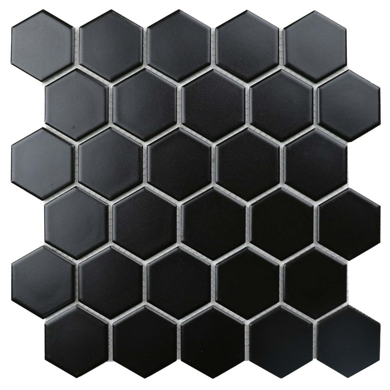 WS Tiles - Value Matte Black 10.5 in. x 10.5 in. Porcelain 2 WS Tiles - Value Matte Black 10.5 in. x 10.5 in. Porcelain 2