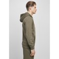 thumbnail image 4 of Build Your Brand - Sudadera Basic para Hombre (Oliva), 4 of 6