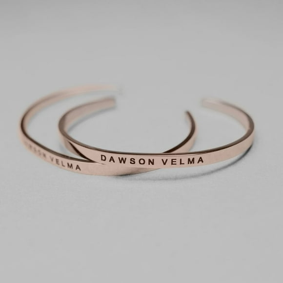 Dawson Velma Cuff Bracelets - Rose Gold