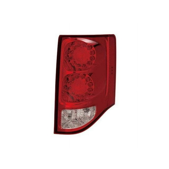 Right Passenger Side Tail Light Assembly - with Wiring Harness - Compatible with 2012 - 2015 Ram C/V 2013 2014