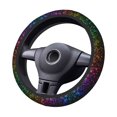 thumbnail image 4 of Daiia Steering Wheel Covers Colorful Sparkling Elastic Skidproof Steering Wheel Protective Cover Case Steering Wheel Protector Comfortable Protective Case For Suv Sedan Decor, 4 of 8