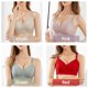 thumbnail image 2 of Sujetador, Sujetador de lactancia para mujer Cierre frontal Sin aros Bralettes suaves acolchados par Abanopi 36C, 2 of 7