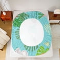 thumbnail image 5 of Homewish Zoo Animal Koala Bed Sheets,Tropical Monstera Leaf King Sheets,Gray Green Sheet Set For Kids,Luxury Bedroom Decor,4 Pieces, 5 of 7