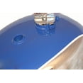 thumbnail image 2 of BSA Goldstar Catalina Trials 2 Gallon Blue & Chrome Petrol Tank With Cap, 2 of 5
