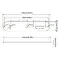 thumbnail image 2 of Plaque de Contrôle Flexible Interrupteur Réglable Pièces d'Instrument et Garde Pratique Surface Miroir Style TG Guitare Électrique, 2 of 8
