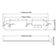 thumbnail image 5 of Ounissouiy Placa de Control Flexible, placa de interruptor ajustable, piezas de instrumentos, cubierta protectora práctica, superficie de espejo, guitarra Artesanía Ounissouiy HA064133-00, 5 of 6