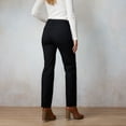 thumbnail image 2 of Women's LC Lauren Conrad Super High-Rise True Straight Jeans Color: Light Wash Size: 16, 2 of 4