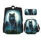 thumbnail image 1 of Balery Wolf Mochila Escolar 3 en 1 para Niños - Mochila Resistente con Lonchera Térmica y Estuche - Mochila Escolar para Niños y Niñas, 1 of 7
