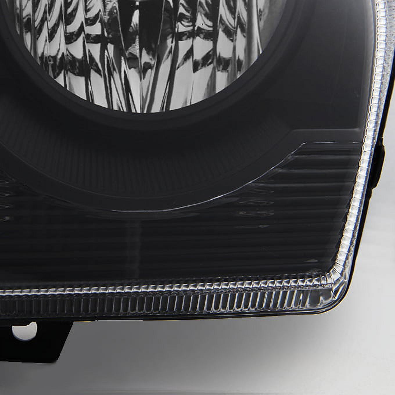 AKKON - For Chrysler 300 OE Replacement Black Halogen Type Headlights Driver/Passenger Head Lamps Pair New
