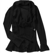 Miss Tina Women's Ruffled Wrap Sweater