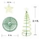 thumbnail image 2 of SZTXJ Solar Powered LED Spiral Christmas Tree Light Home Garden Party Decoration (Multicolor), 2 of 3