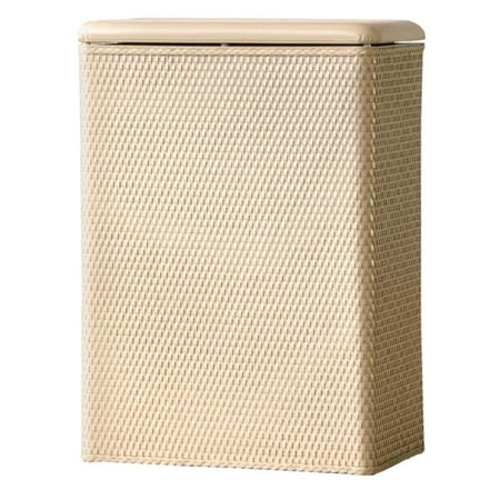 LaMont 1855033 Home Carter Family Size Wicker Laundry Hamper with ...