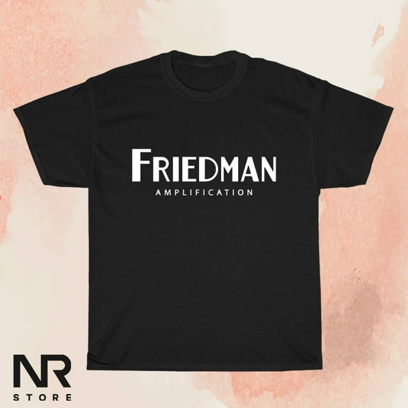 New Friedman Amplification LOGO T-Shirt Funny Size S to 5XL