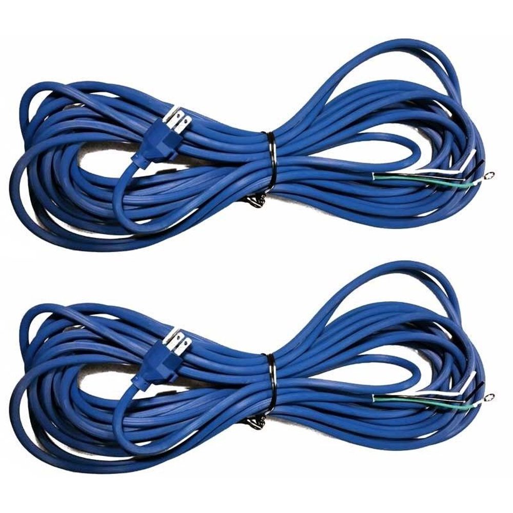 Vacuum Cleaner Cord 40' for Windsor Versamatic Blue Commercial 2 Pack