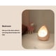 thumbnail image 3 of Bewildely Lámpara de noche de silicona con forma de Animal bonito, lámpara colgante de pared recargable por USB para el hogar, dormitorio, sala de estar Electrodomésticos Rosa Sin Sensor Bewildely HA073415-08, 3 of 6
