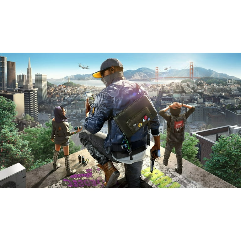 maksimum så fordomme Watch Dogs 2, Ubisoft, Playstation 4 (PS4) Ubisoft - Walmart.com