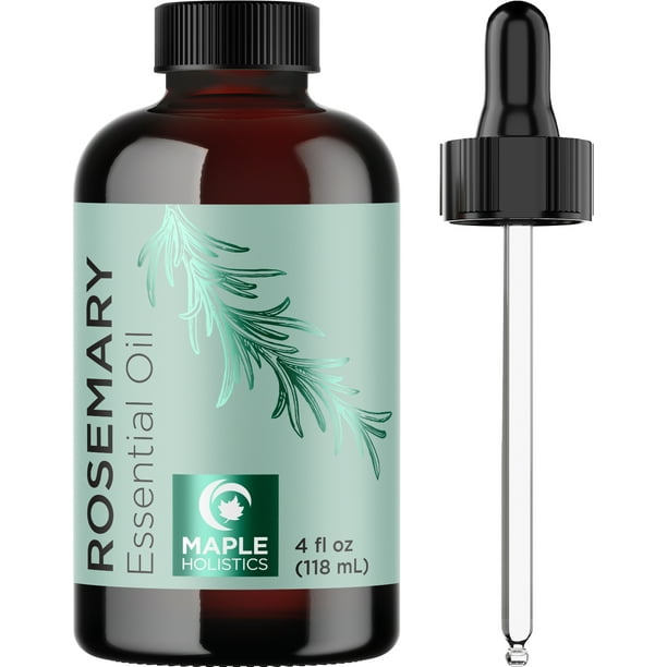Pure Rosemary Oil for Hair and Body Maple Holistics Rosemary Essential Oil for Skin and Hair