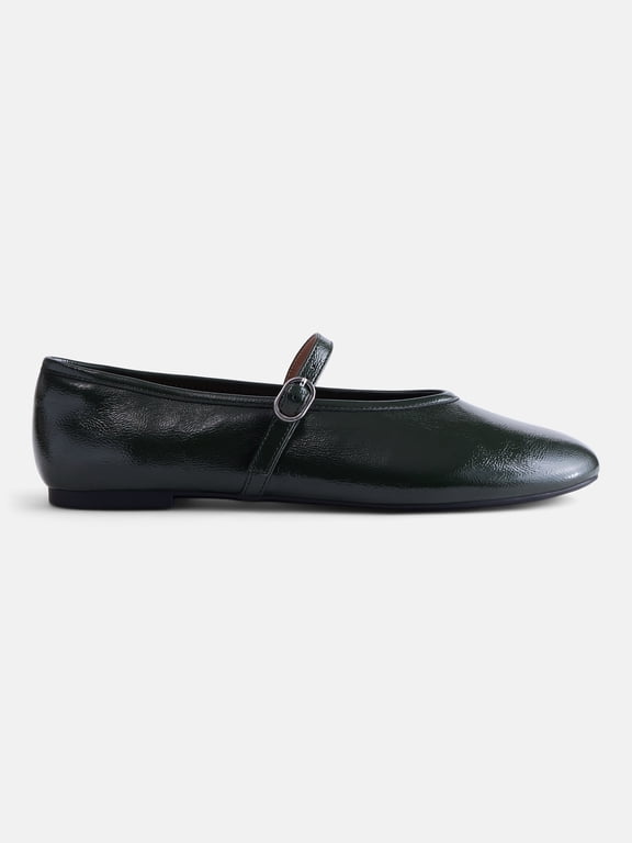 Women's Crinkle Mary Jane Flats