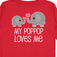 thumbnail image 4 of Inktastic My PopPop Loves Me Grandkids Boys or Girls Long Sleeve Toddler T-Shirt, 4 of 5