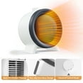 thumbnail image 6 of VBODN Space Heater, 1200W Electric Heaters Indoor Portable With Thermostat, Fast Heating Ceramic Room Small Heater With Heating And Fan Modes for Car Indoor Home Dorm Office, 6 of 9