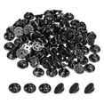 thumbnail image 1 of Uxcell Pin Backs Metal Lapel Pin Backing Enamel Pin Brooch Holder Decorative Accessories Dark Grey 100 Pack, 1 of 6