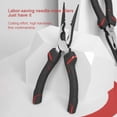 thumbnail image 2 of CNKOO Deli Professional Labor-saving Wire Cutters  Needle-nose Pliers  Diagonal Pliers 6 Inches And 8 Inches, 2 of 13