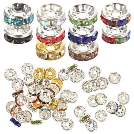 LEORX Crystal Jewelry Beads Assorted Color 300Pcs