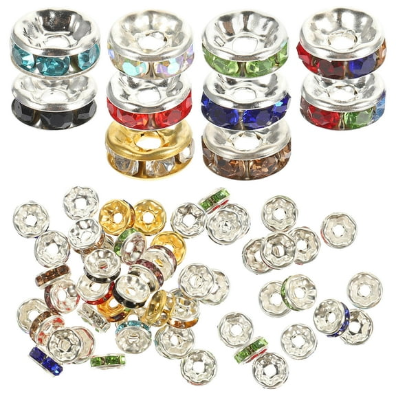 LEORX Crystal Jewelry Beads Assorted Color 300Pcs