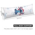 thumbnail image 2 of Funda de almohada de punto navideño, funda de almohada larga de cuerpo entero, almohada de compañero de juegos para niños, cojín de sofá, muebles para el hogar, decoraciones de cama de 20" x 54", 2 of 5