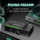 thumbnail image 3 of Preamplificador De Fono Mm/mc, Salida De Entrada XLR De 5 Pin XLR Profesional Mini Phono Phono Preamplificador Para Tocadiscos Player Inicio Estéreo, Salida De Auriculares De, 3 of 7