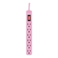 thumbnail image 2 of Barra Multicontacto Steren 6 Salidas Modelo WMS-1112 Rosa, 2 of 4