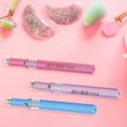 thumbnail image 4 of Miangastore 6 PCS Portable Metal Shell Lip Brush Telescopic Fiber Lip Brush Retractable Makeup Brush, 4 of 9