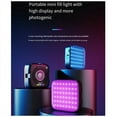 thumbnail image 2 of New M22 RGB Magnetic Pocket Light Video Conference Mobile Phone Fill Light Camera Photo Live Photography Live Light B, 2 of 10