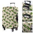 thumbnail image 5 of Cartoon Tractors Green Beige Pattern Luggage Cover Fashion Suitcase Cover Baggage Covers Fit 25-28 Inch Luggage (Go Travel), 5 of 5