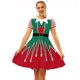 thumbnail image 3 of Vestido de Feliz Navidad para mujer, estampado 3D de alce y rayas con gráficos de muñeco de nieve, disfraz de Cosplay de Navidad, disfraz de Anime, ropa para adultos, 3 of 5