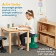 thumbnail image 5 of ECR4Kids ACE Active Core Engagement Wobble Stool, 15in Seat Height, Flexible Seating, Green, 5 of 10
