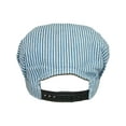 thumbnail image 3 of CTM Kids' Cotton Blue Stripe Train Engineer Cap, 3 of 3